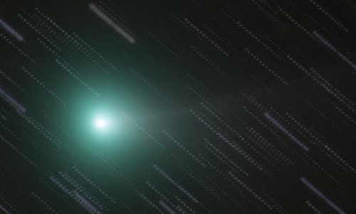 2013年11月2日に撮影されたラブジョイ彗星