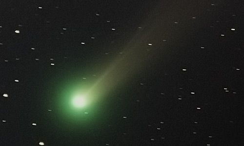 2013年11月23日に撮影されたラブジョイ彗星