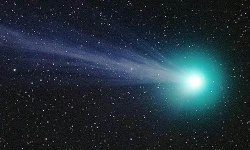 2015年1月13日に撮影されたラブジョイ彗星