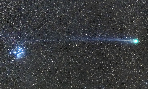 2015年1月20日に撮影されたラブジョイ彗星