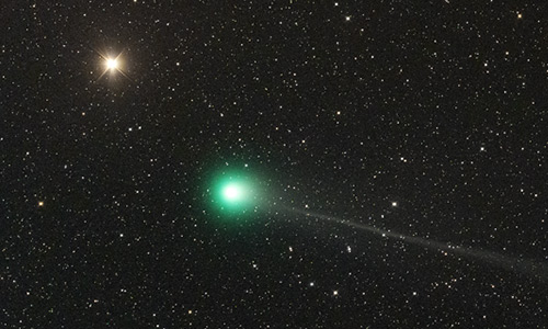 2015年2月5日に撮影されたラブジョイ彗星