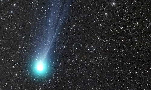 2015年2月6日に撮影されたラブジョイ彗星