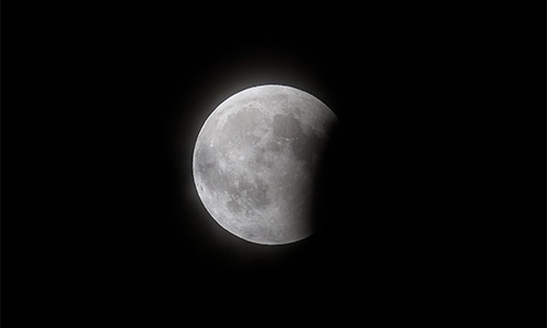 2021年5月26日 皆既月食後の部分食