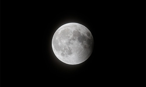 2021年5月26日 皆既月食後の部分食