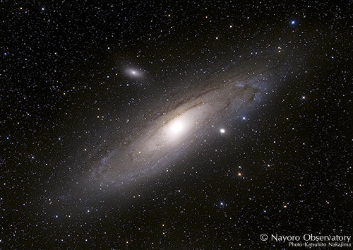 2014年8月28日に撮影されたM31 アンドロメダ銀河