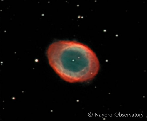 2011年7月27日撮影されたM57 リング状星雲