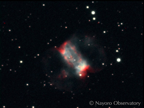 2011年10月19日に撮影されたM76 小亜鈴状星雲