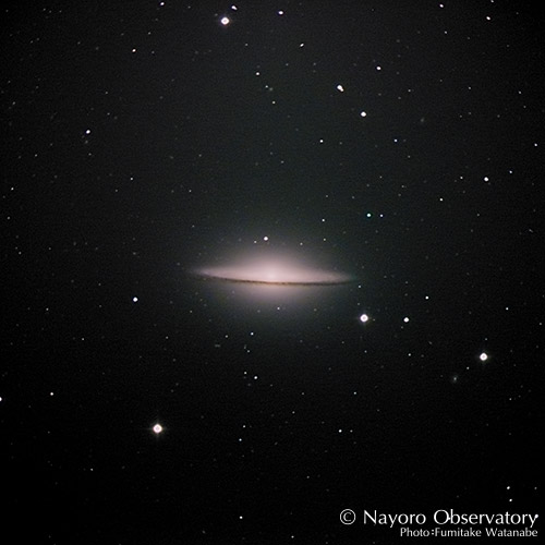 2016年6月3日撮影されたM104 ソンブレロ銀河