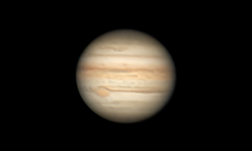 2021年8月5日に撮影された木星