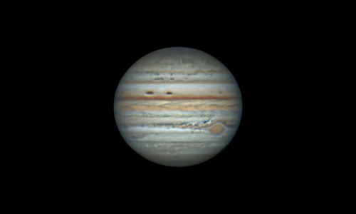 2021年8月13日に撮影された木星