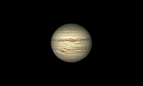 2022年8月14日に撮影された木星