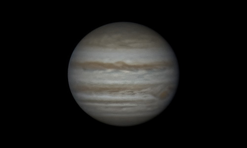 2023年10月13日に撮影された木星