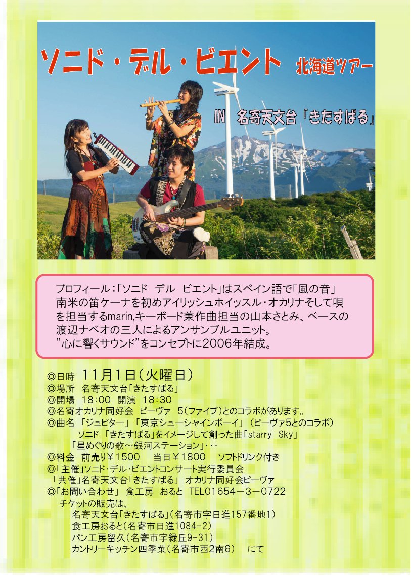 ソニド デル ビエントライブポスター