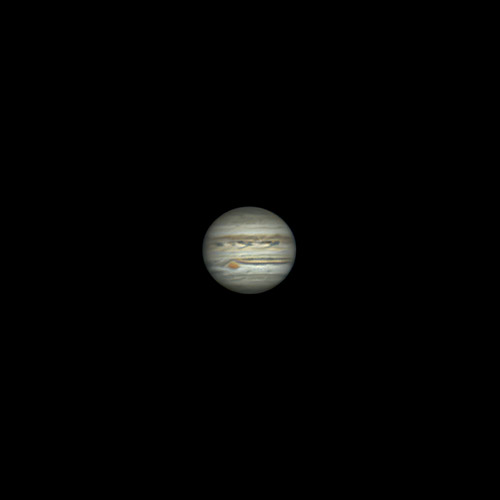 2020年8月8日に撮影された木星