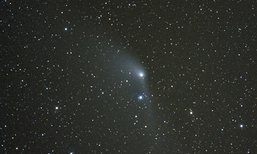 2013年5月10日 0時55分に撮影されたパンスターズ彗星