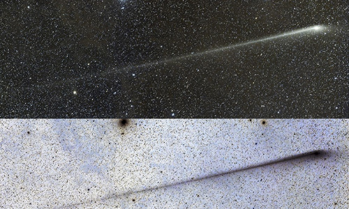 2013年5月30日 22時16分に撮影されたパンスターズ彗星