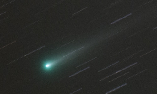 2013年11月2日に撮影されたアイソン彗星