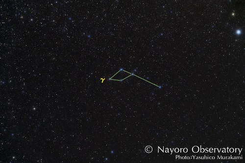 2021年9月2日に撮影されたいるか座