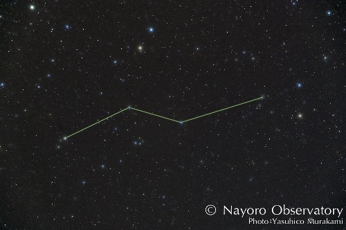 2021年12月10日に撮影されたこじし座