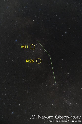 2022年7月26日に撮影されたたて座