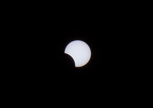 2020年6月21日 16時16分から17時46分に撮影された部分日食