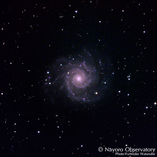 2018年10月18日撮影されたM74