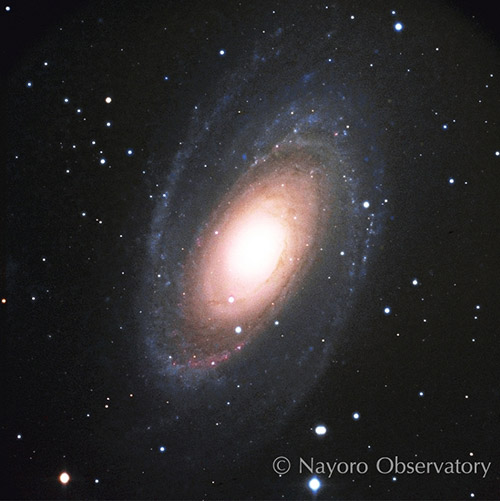 2011年2月28日に撮影されたM81 渦巻き銀河