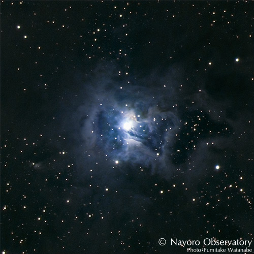 2022年9月21日に撮影されたアイリス星雲