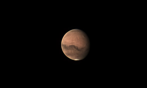 2020年8月24日に撮影された火星