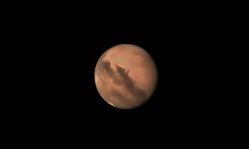 2020年9月20日に撮影された火星