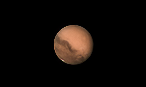 2020年9月30日に撮影された火星