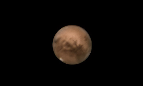 2020年10月6日に撮影された火星