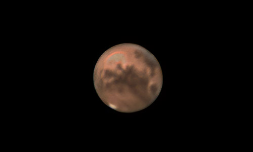 2020年10月8日に撮影された火星
