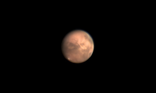 2020年11月14日に撮影された火星