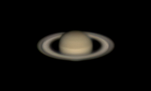 2020年8月8日に撮影された土星