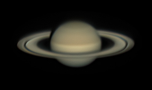 2022年9月14日に撮影された土星