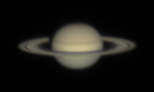 2023年10月18日に撮影された土星