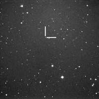 2017年9月22日 0時32分に撮影された小惑星探査機 OSIRIS-REx