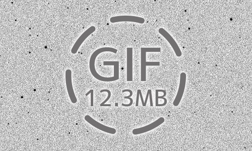 2020年4月10日 20時55分から21時00分に撮影された水星磁気圏探査機「みお」