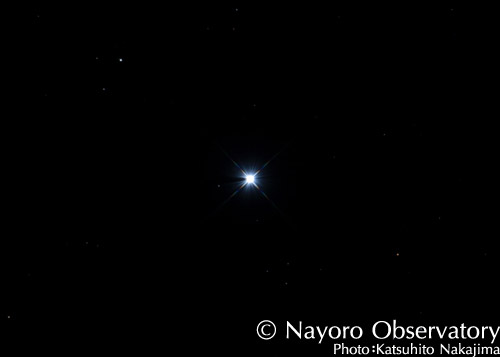 2013年6月6日撮影されたわし座のアルタイル