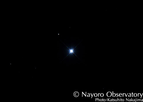 2013年2月6日撮影されたしし座のレグルス