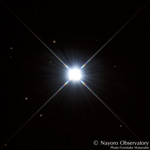 2021年4月15日撮影されたおとめ座のスピカ