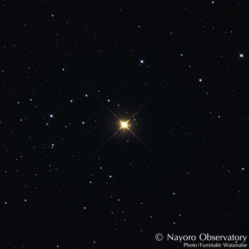 2021年11月17日撮影されたガーネットスター