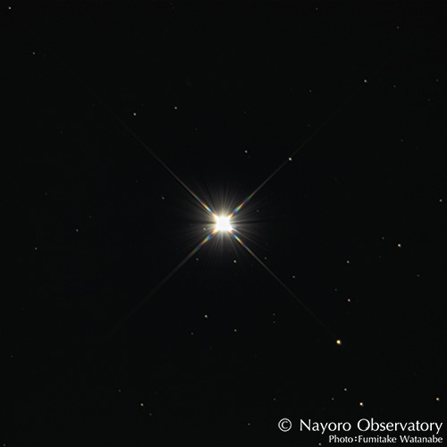 2021年11月17日撮影された北極星（ポラリス）
