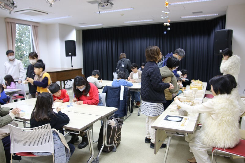 羊毛クラフト作成