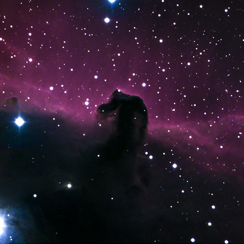 2018年10月9日に撮影された馬頭星雲