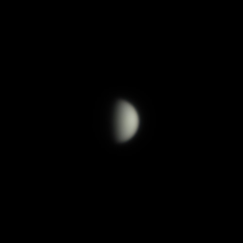 “2023年5月7日に撮影された金星”
